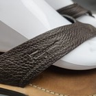 Salvatore Ferragamo Sandals Shoes Mens 10 Brown Leather Thong Flip Flops