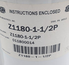 Zurn Z1180-1-1 2ip Acid-resistant Composite Solids Trap interceptor  1-1 2  Npt