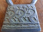 Antique Burmese 1800 s-1900 Bronze Buffalo Bell Hand Forged See Photos