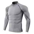 Men Compression T Shirt Long Sleeve Gym Fitness Quick Dry Sport Top