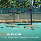 Uimoso 22ft Regulation Size Portable Pickleball Net System Multiple Accessories