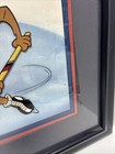 Vintage 1980 s Hanna Barbera Scooby Doo Hockey Publicity Animation Cel W  Coa