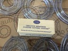 Vintage Creative Memories Cutting System Circles ovals Templates   Blades