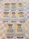 Dave   Busters Spongebob Squarepants Arcade Coin Pusher 8 Cards No Gary