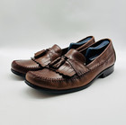 Bass Weejuns Loafers Mens 11 5 Brown Leather Tassel Casual Vintage Shoes