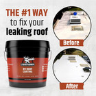 Liquid Rubber Rv Roof Coating - Solar Reflective Sealant  Trailer And Camper To