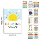 Calming Corner Posters 12 Pieces Kids Feelings Wheel Chart Emotions Expedient