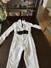 Weissman s Small Child White And Black Unitard Dance Costume