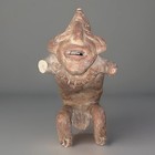 Pre-columbian Ancient Nayarite Pottery Figure Rare  Free Ship 