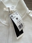 Women s Adidas Golf Full Zip Jacket Sweater   Medium