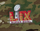 Chiefs Vs  Eagles Super Bowl 59 Lix  plastic iron-sew-on Patch