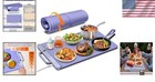 Portable Electric Food Warming Mat With Rapid Heat   Easy Roll-up Storage