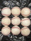 Lot Of 9 Used Rawlings Official Major League Baseballs Mlb Manfred Jr