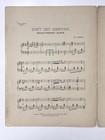 1901 Don t Get Nervous Characteristic Rag M i  Brazil Only 3 Other Copies Exist
