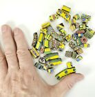  50 Old Antique Venetian Millefiori Glass African Trade Beads - Mixed