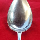 Coin Silver Serving Spoon  80  Silver  40 G 8  Lg Fiddle Signed Jjud Mono Bc31