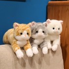 Cat Kitten White 12 Inch Stuffed Animal Plush Toys Toddler Dolls Kids Gifts