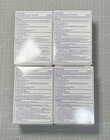 4-pack Nicorette Nicotine Gum 2mg - Fruit Chill Flavor - 400 Pieces Exp 09 2028