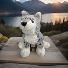 Webkinz Grey Wolf Hm358 Retired Very Rare Htf Ganz Stuffed Animal Plush No Code
