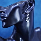 Vintage Barra Sterling Silver Handmade Earrings  Hammered 925 Circle Dangles