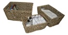 Danielson s Seagrass Shelf Storage Basket  set Of 3 