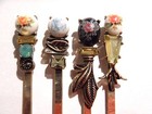 4 Victorian Inspired Cameo Bobby Pin Set Rhinestone Cottagecore Hair Clip Lot H1
