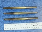 Lot Of 3 Vintage Mid-century Modern Tapered Rocket Brass Drawer Pulls