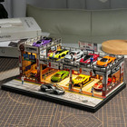 Display Case For Hot Wheels   Matchbox  Toy Car Garage With Led Lights  Auto Wor