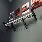 Gt4rs Car Wall Shelf Car Spoiler Style Rear Wing Shelf     Automotive Home Decor