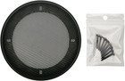 4in Speaker Grill Covers  Black  2 Pc