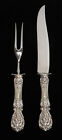 Reed   Barton Francis I Sterling Silver Roast 10  Carving 2 Piece Set