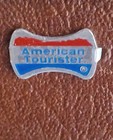 Vintage American Tourister Escort Travel Train Case Cosmetic Brown 