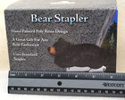 Rivers Edge Bear Resin Hand Painted Figure Stapler Office Desktop Accessory