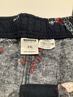 Sonoma Men Size Xxl Pajamas Navy Flannel Dogs  Lounge Pants Nwt Pull On
