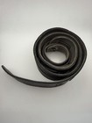 C F Martin Black Leather Suede Guitar Strap Thick Padded Adjustable Acoustic