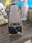Wittner Taktell Piccolo Vintage Mechanical Metronome Made In West Germany Ivory