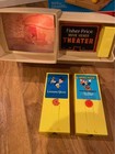 Vintage Fisher Price Movie Viewer Theater W  Box   3 Cartridges Disney