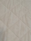 Red Land Cotton Quilted Baby Blanket 36 x50  Made In Usa 100  Cotton Redland