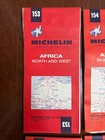 Vintage Michelin And Firestone Maps Of Africa And Europe - Lot Of 8 1971-1982