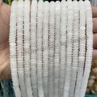 6x2mm Spacer Agate labradorite quartz Crystal Gemstones Rondelle Loose Beads