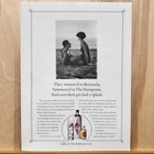1991 Gilbeys Gin Bermuda Hamptons Vintage Print Ad Liquor Alcohol Advert