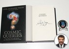 Neil Degrasse Tyson Signed  cosmic Queries  Hardcover Book Beckett Authenticated