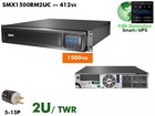 Apc Smartups Lcd Smx1500rm2uc Ups 1500va 120v  newbatts Wanrty