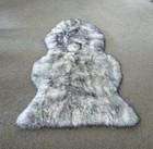 Genuine New Zealand Sheepskin Rug Grey Single Sheepskin Rug Lambswool