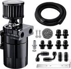  Oil Catch Can  300ml Baffled Catch Can Kit With Breather Filter  10an Cpe Hose