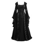 Vintage Medieval Dress Gothic Cosplay Women s Dress Halloween Costume Victorian