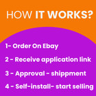 Pos System For Retail Small Businesses   Must Apply For Merchant After Purchase