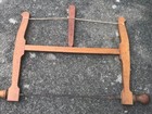 Vintage W marples   Son Shamrock Brand Beech Bow Saw