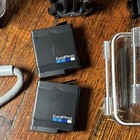 Gopro Hero7 Black Action Camera Bundle W  2 Battery  Waterproof Housing   Mounts