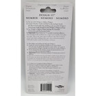 Design-it 4-3 4-in Gold Number 4 House Home Elegant Address Number Plaque